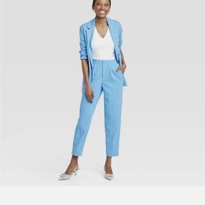 a new day Light Blue Cropped Pantsuit